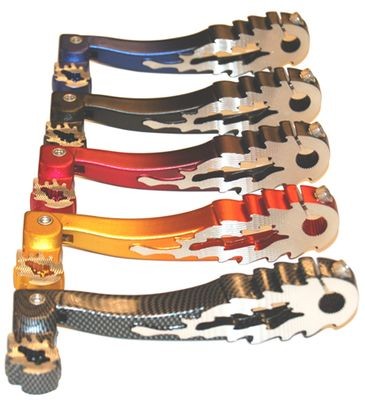 kickstarterpedaal Viva-Speefight model vlam rood